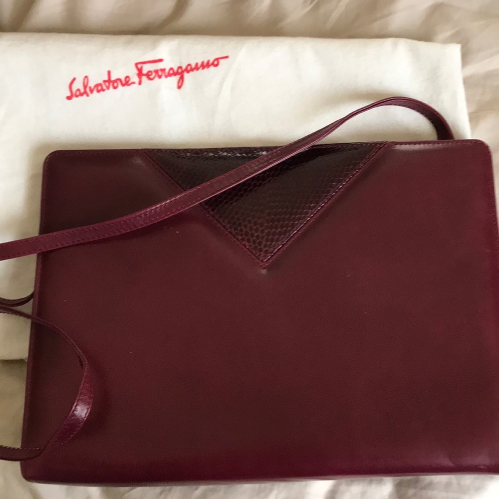Authentic Salvatore Ferragamo Handbag.